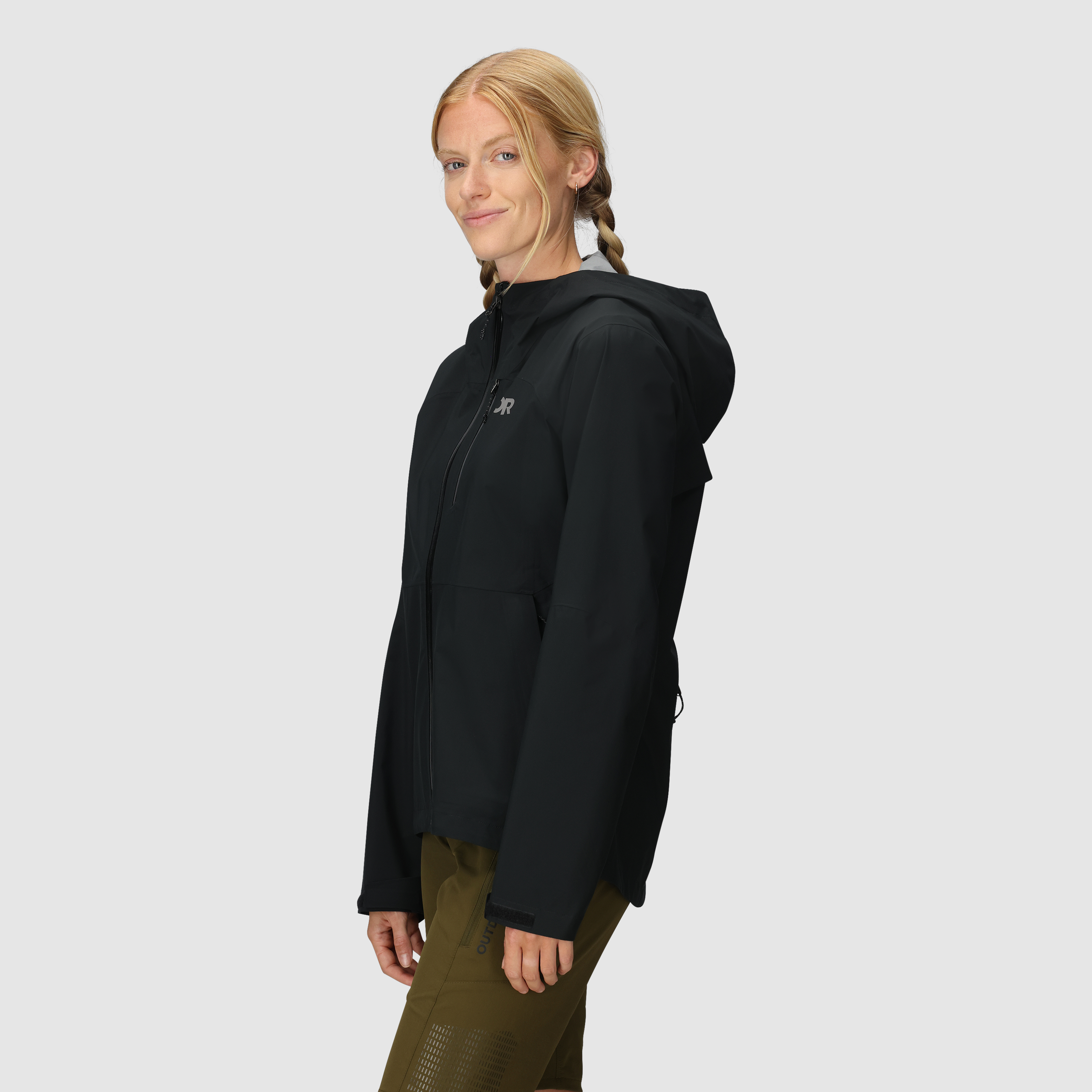 Women's Waterproof Stretch Mountain Bike Rain Jacket - Lightweight & Breathable for Cycling, Hiking & Outdoor Adventures