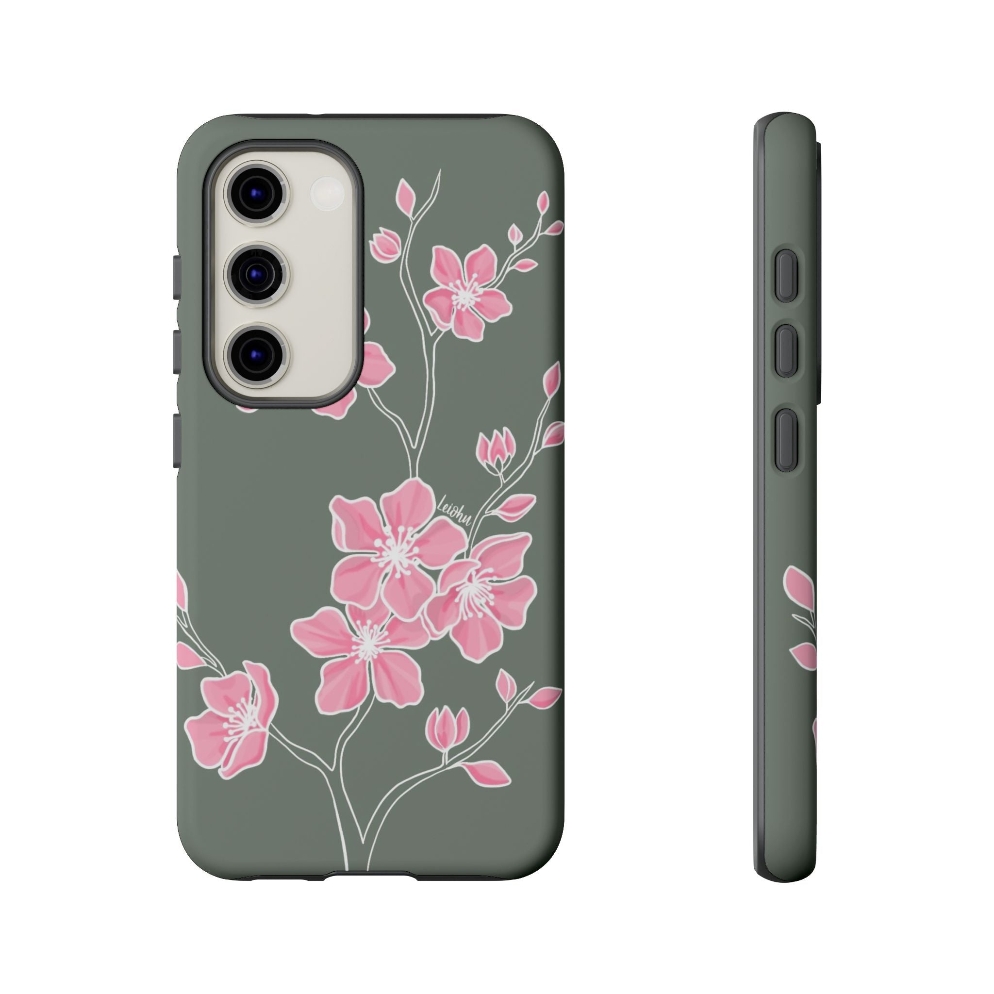 Samsung Galaxy Phone Case with Cherry Blossom Design - Stylish Protective Cover for Everyday Use, Travel & Work