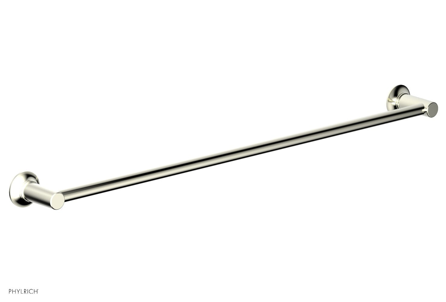 HEX MODERN 30-Inch Brushed Nickel Towel Bar 501 72 - Bathroom Towel Rack for Modern Home Decor & Spa-Like Experience