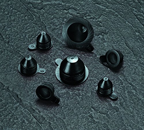 High-Temperature Resistant Caplugs QETV12Q2 Flexible PVC Threaded Plugs - 1-1/16