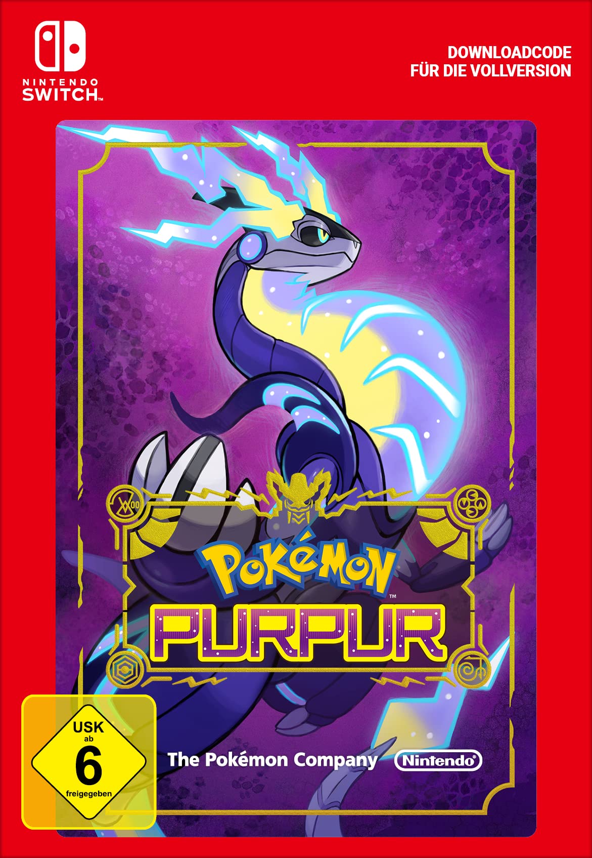 Pokémon Violet Standard Edition - Nintendo Switch Digital Download Code | Adventure Game for Kids & Adults, Perfect for Travel & Family Fun