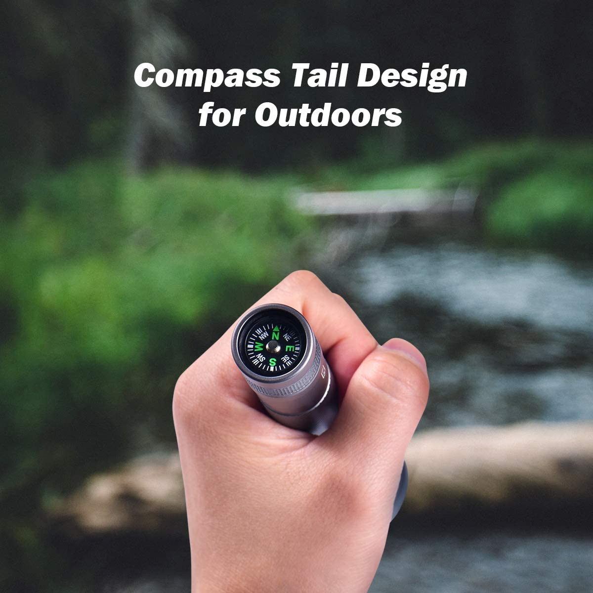 L40 Rechargeable Flashlight - 1000 Lumens Super Bright Spotlight with 4 Modes for Outdoor, Camping, Hiking, Emergency & Nighttime Use