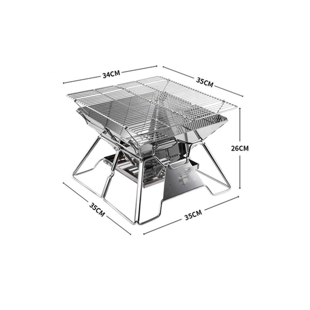 Portable Charcoal BBQ Grill for Outdoor Cooking - Foldable Design for Camping, Picnics & Backyard Barbecues