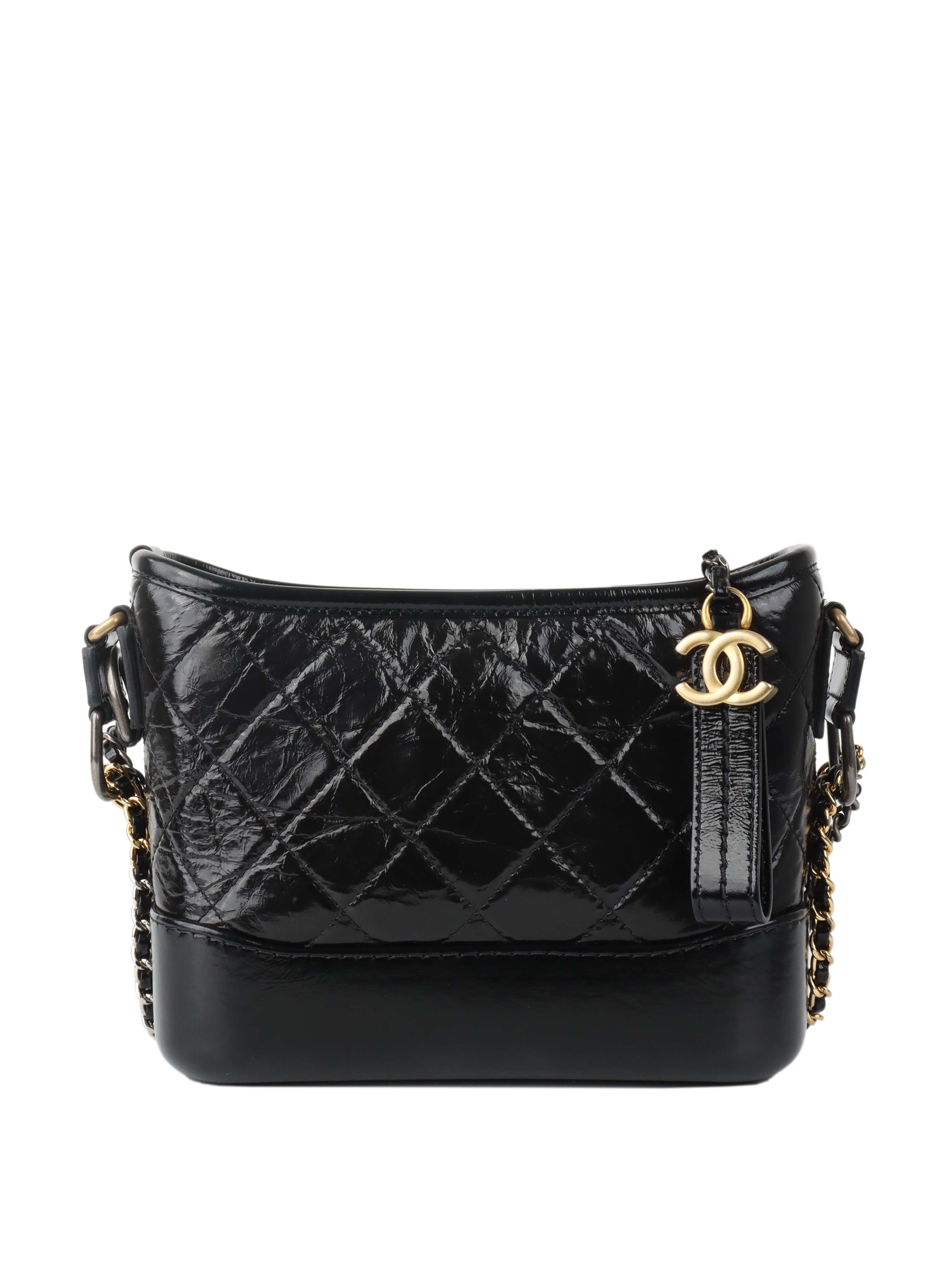 Chanel Black Small Gabrielle Bag with Gold Hardware - Luxury Crossbody Shoulder Bag for Women, Perfect for Date Night, Parties & Everyday Elegance