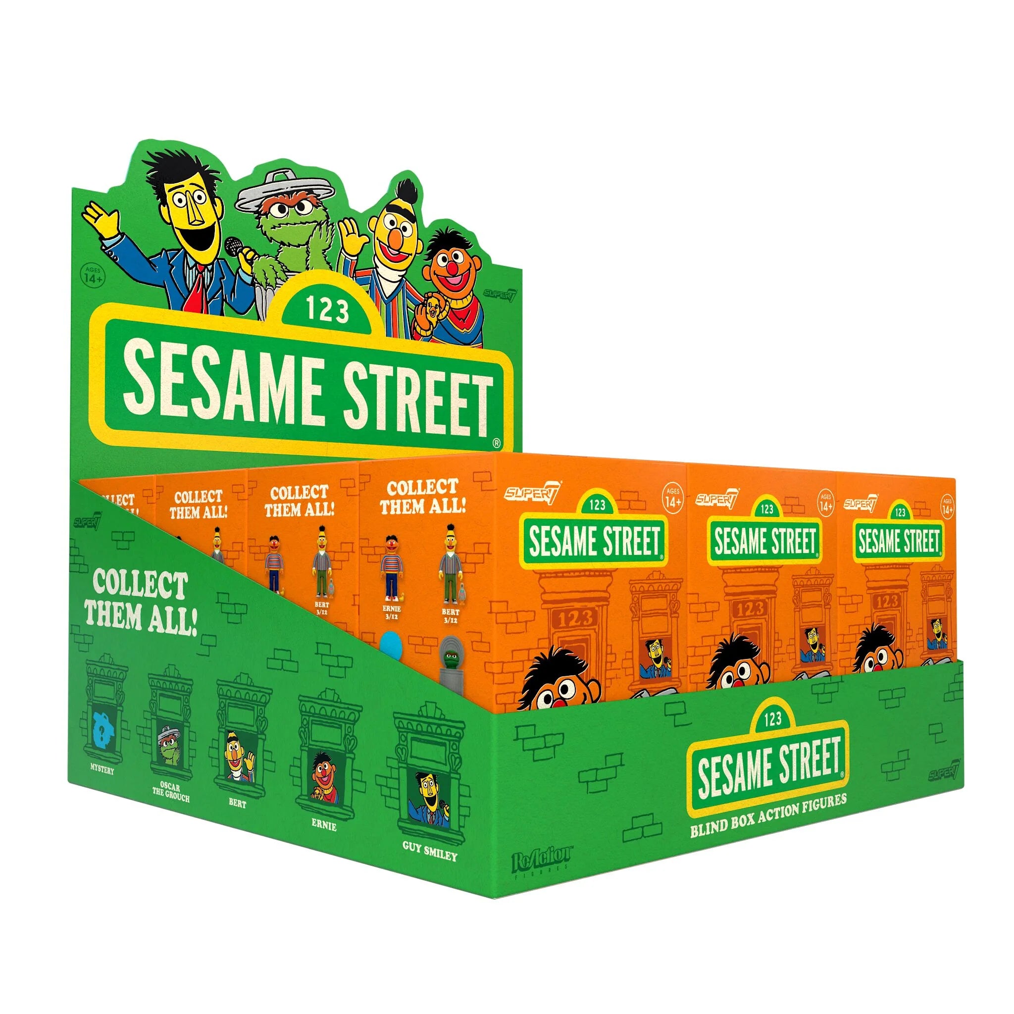 Sesame Street Blind Box Wave 3 - Collectible Mystery Toys for Kids & Adults - Perfect for Gifts, Parties, and Surprise Reveals