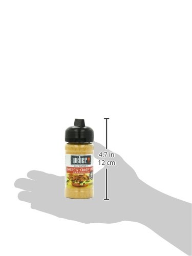 Weber Sweet'N Tangy BBQ Grill Seasoning - 3-Ounce (Pack of 6) | Premium BBQ Rub for Steak, Ribs & Chicken | Perfect for Grilling, Smoking & Outdoor Cooking
