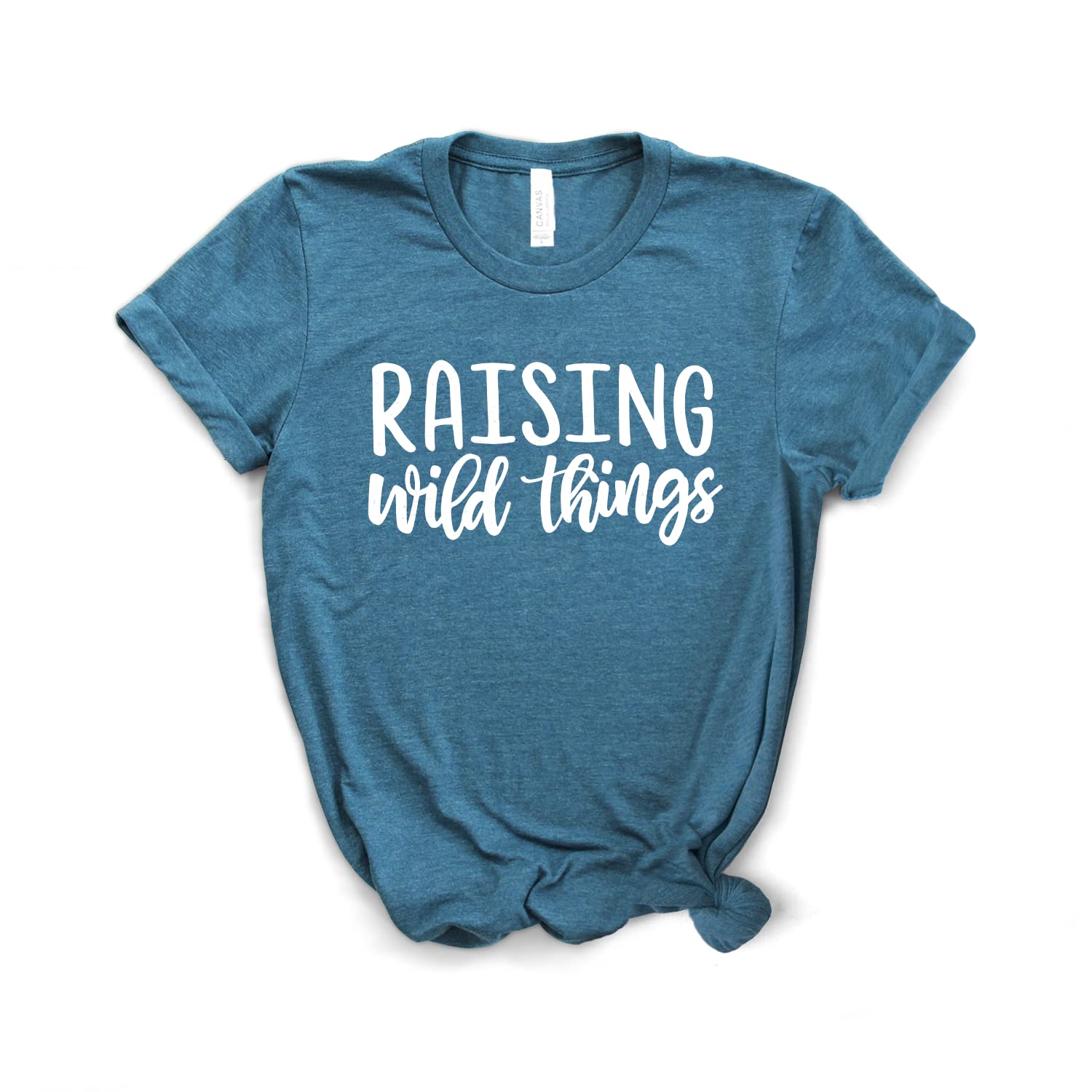 Wildlife Mama Bear Shirt - Soft Unisex T-Shirt for Moms - Raising Wild Things Tee - Support Wildlife Conservation - Comfortable & Stylish for Everyday Wear, Outdoor Adventures & Wildlife Events