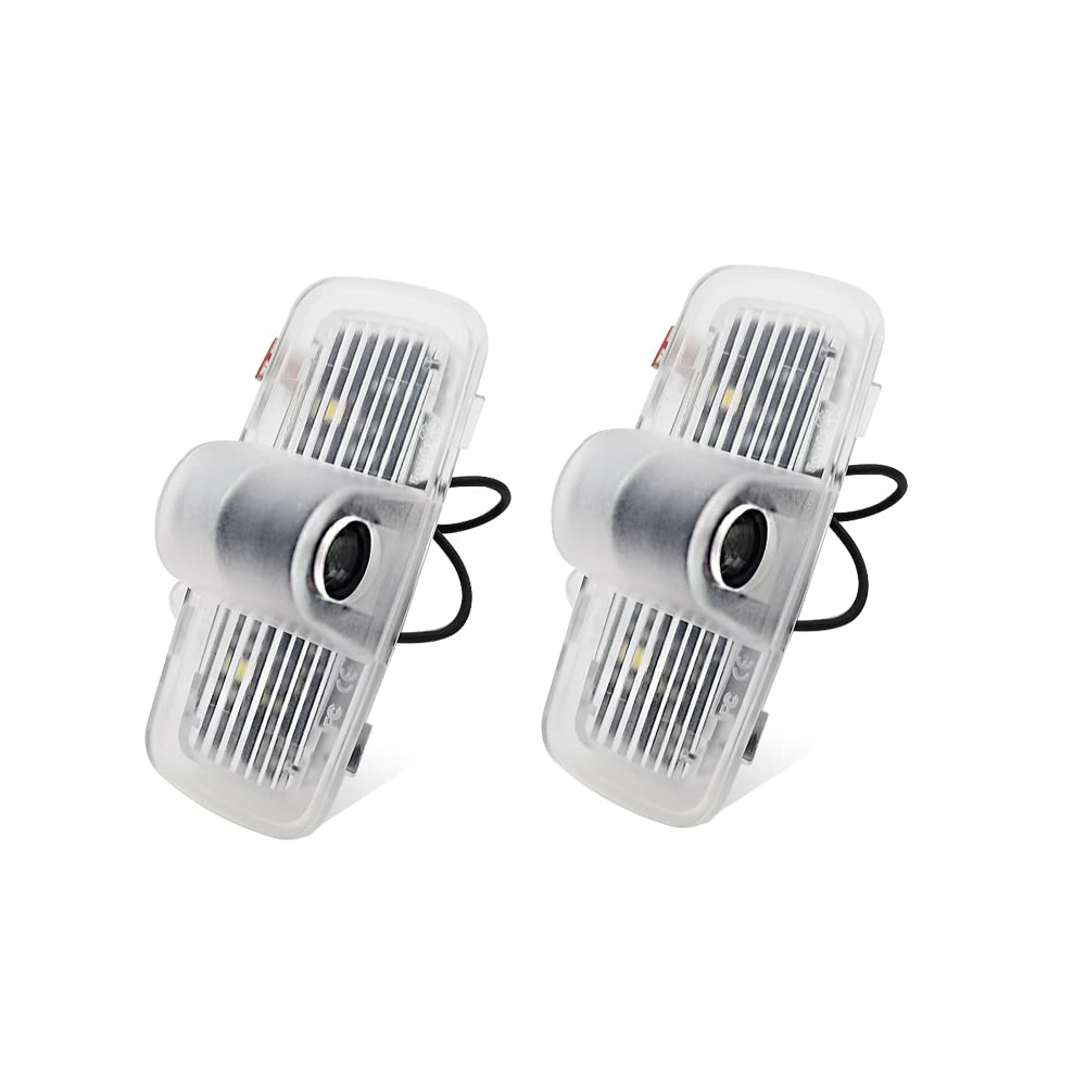 2 Pcs Car Door Projection LED Lights - Laser Logo Emblem Welcome Puddle Lamps Kit for Clear Pilot 2016-Present Models | Custom Shadow Lights for Nighttime Parking & Vehicle Personalization