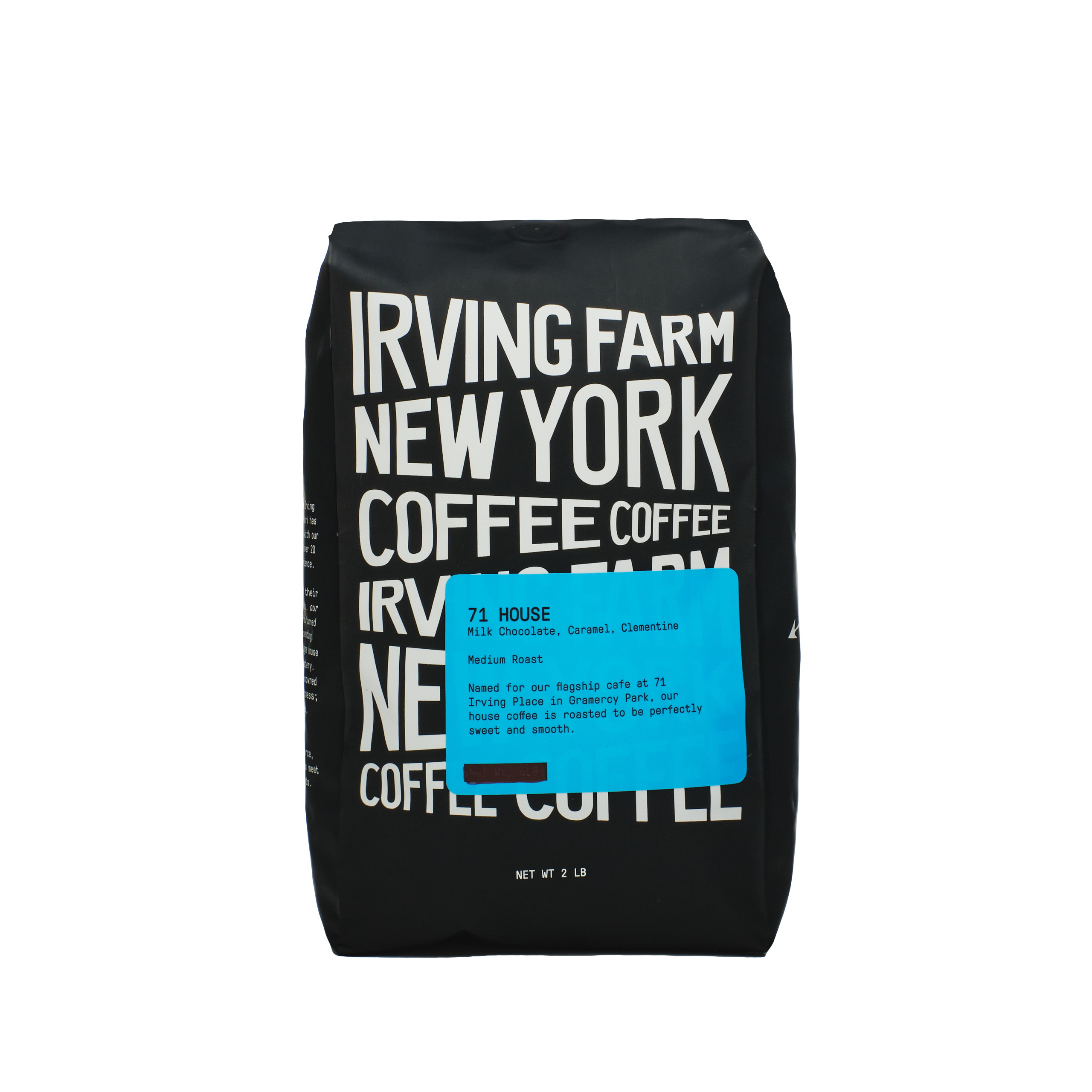 71 Irving House Blend Coffee - Premium Medium Roast Whole Bean Coffee for Home Brewing, Office & Gifting | Rich Aroma & Smooth Taste | Perfect for Drip, French Press & Espresso Machines