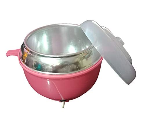 KOSTECH Electric Wax Warmer Heater - Portable Hot Oil & Wax Machine for Hair Removal with Hard Wax Beans, Automatic Waxing Kit for Women (Peach) | Perfect for Home Spa, Salon, and DIY Beauty Treatments