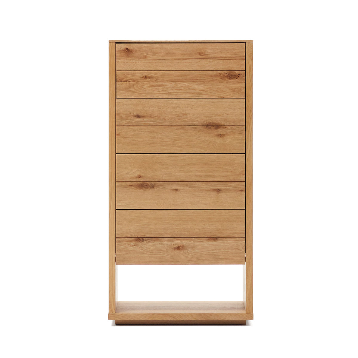 Alguema 4-Drawer Chest Dresser - Stylish Wooden Storage for Bedroom, Living Room & Office Organization