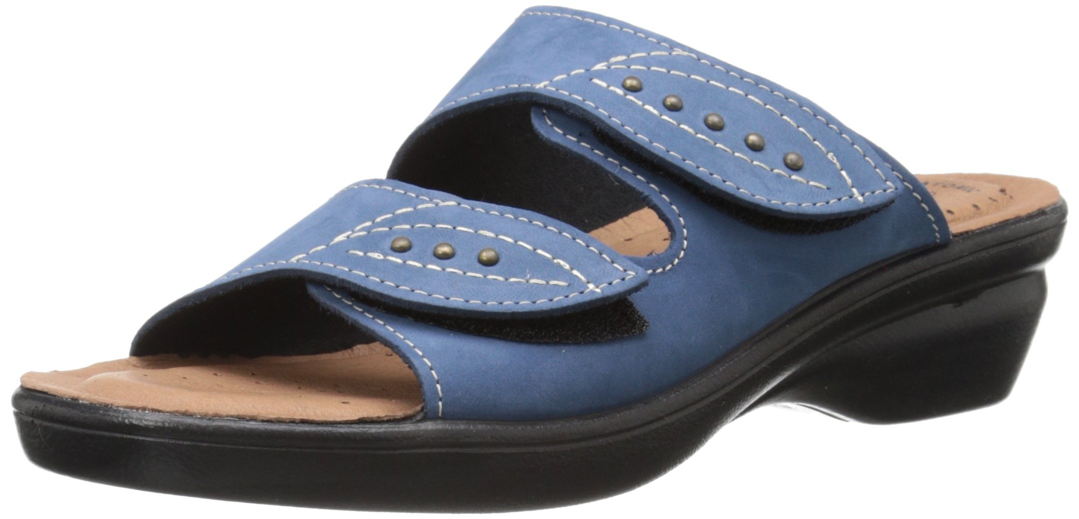 Spring Step Women's Aterie Comfort Slide Sandals - Breathable & Lightweight Summer Slippers for Beach, Pool, and Indoor Wear