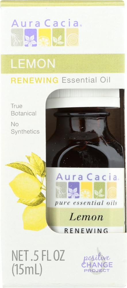 Pure Lemon Essential Oil for Aromatherapy, Relaxation & Skin Care - 100% Natural, Therapeutic Grade - Perfect for Diffusers, Massage & DIY Beauty Products