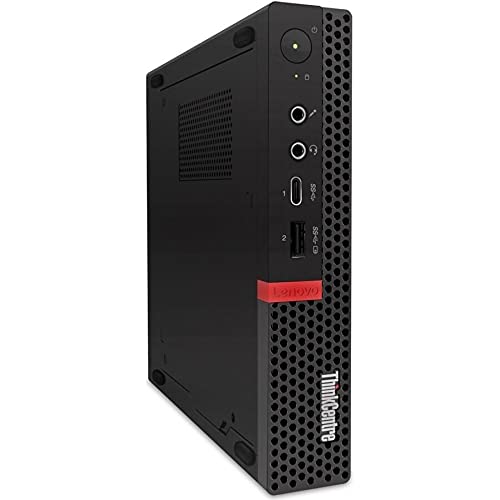 Refurbished Lenovo ThinkCentre M920q Tiny Mini PC - Intel Core i5-8500T Hexa-Core, 8GB RAM, 256GB SSD, Windows 11 Pro, WiFi & Bluetooth - Compact Desktop Computer for Home Office, Business & Digital Signage