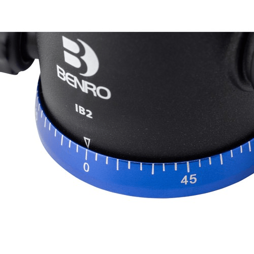 Benro IB1 Professional Triple Action Ball Head for DSLR Cameras - Perfect for Photography, Videography & Travel Shooting