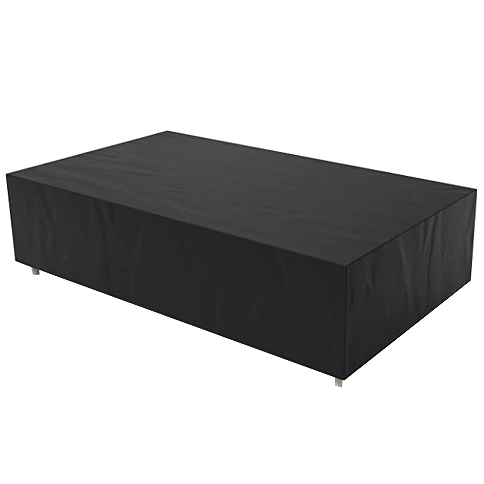 Heavy-Duty Outdoor Furniture Cover - Waterproof, UV-Resistant, Tear-Proof Patio Table & Chair Protector (Black, 1x0.5x0.8m) - Perfect for Garden, Deck, Backyard, and Poolside Furniture Protection