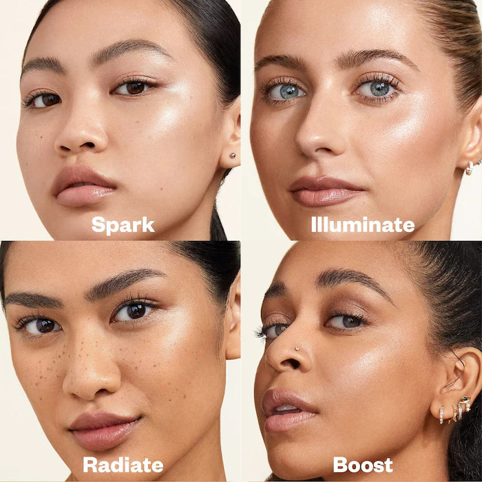 Kosas Glow I.V. Vitamin Infused Illuminator - Hydrating Face Highlighter for Dewy Makeup Look | Perfect for Daily Wear & Special Occasions