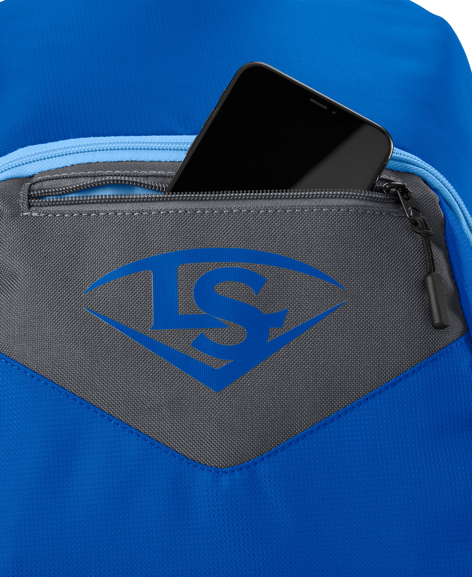 Louisville Slugger Genuine V2 Youth Baseball Backpack - Lightweight Durable Stick Pack for Kids & Teens - Perfect for School, Sports Practice & Travel