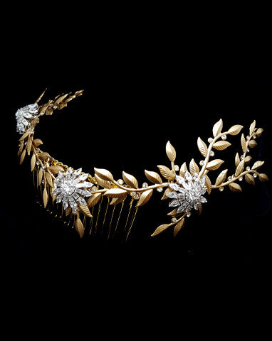 Elegant Bridal Headpiece - Stars in My Eyes by Stephanie Browne | Wedding Veil & Hair Accessories for Brides, Bridesmaids & Formal Events