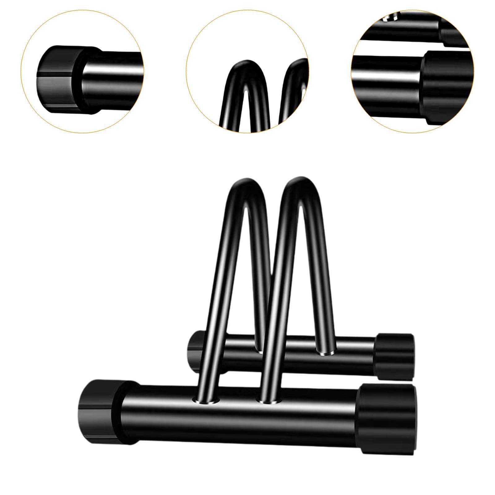 Heavy Duty Bike Stand - Adjustable Bicycle Parking Rack & Storage Stand for Road Bikes, Mountain Bikes - Space Saving Garage Bike Storage Solution for Home, Apartment & Outdoor Use