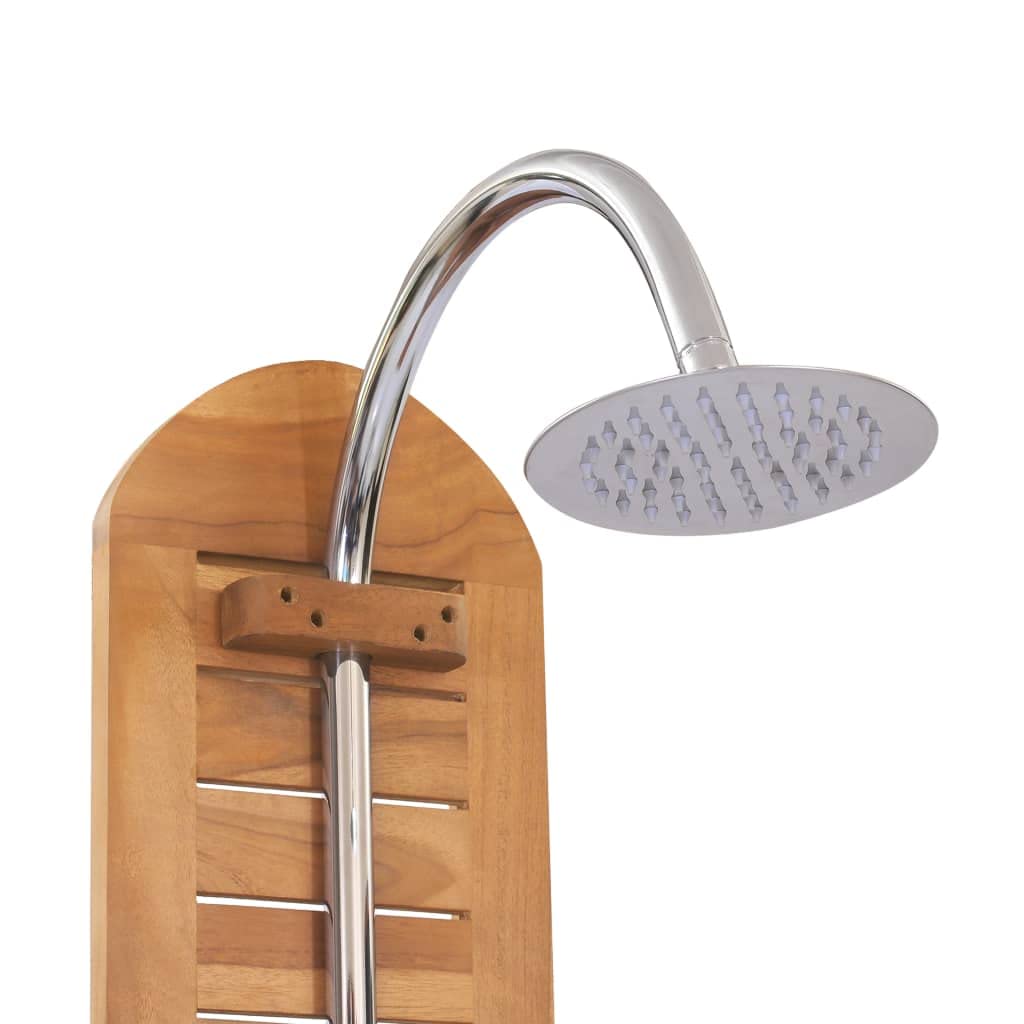 Premium Teak Wood Outdoor Shower Kit - 80.3