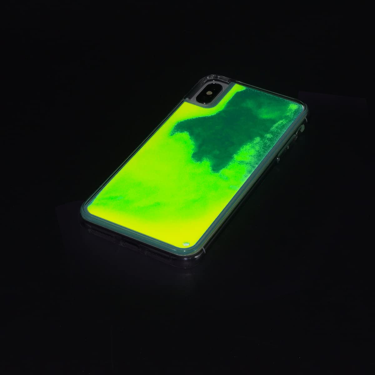 Glow in The Dark iPhone 7/8 Case - 4.7 Inch Fluorescent Phone Cover with Luminous Sand Design | Hard PC + Soft TPU Protection | Perfect for Nighttime Visibility & Party Use