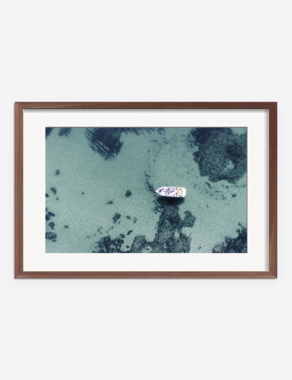 Aerial Ocean Bliss Photography Print by Ingrid Beddoes - Stunning Beach Wall Art for Coastal Decor, Living Room, Bedroom & Office