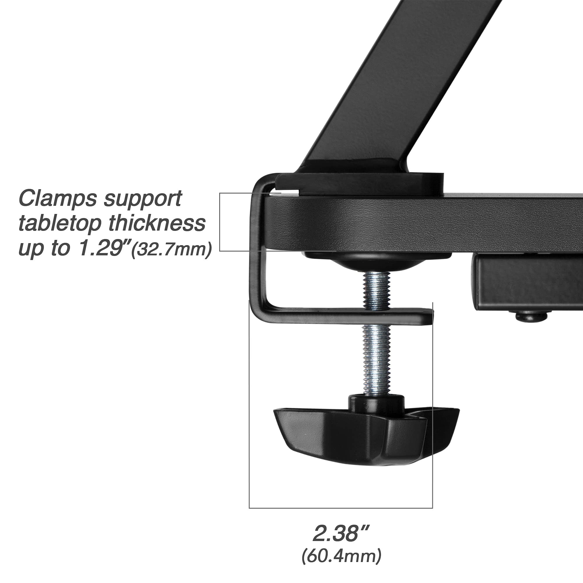 AVLT Clamp-On Desk Shelf - 32