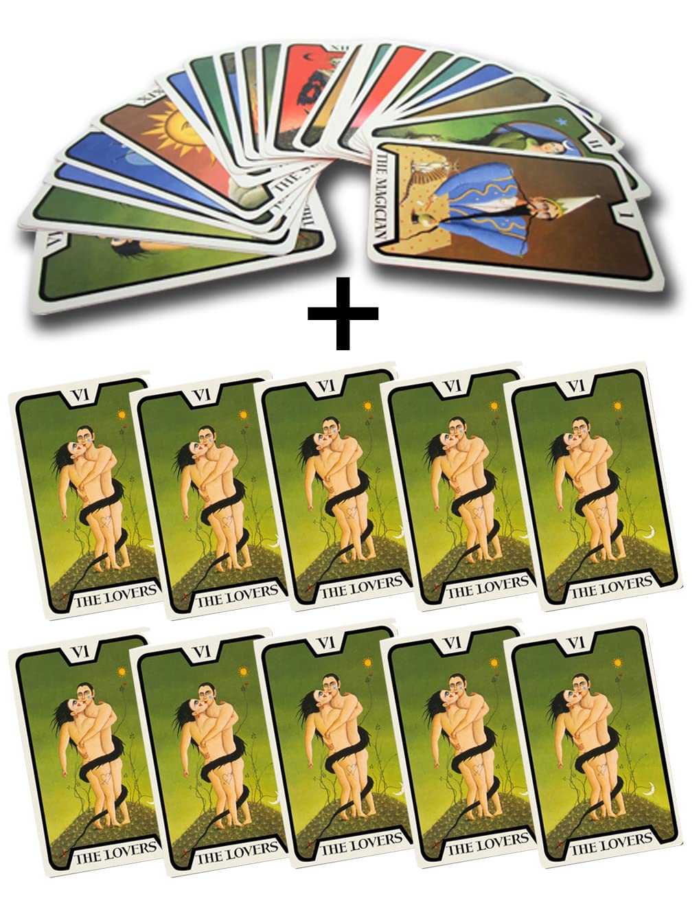 James Bond Live and Let Die Limited Edition Tarot Cards Prop Replica - Official Movie Collectible for 007 Fans & Home Decor