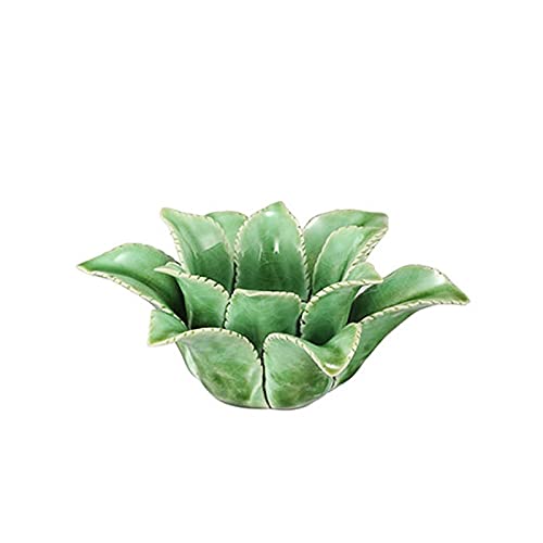 MAJESTE - Elegant Retro Ceramic Candle Holder for Living Room, Bedroom & Dining Room Decor | Perfect for Home, Succulent Display & TV Cabinet Decoration | Vintage Home Accessories (Color A) | Ideal for Romantic Dinners, Relaxing Baths & Cozy Nights