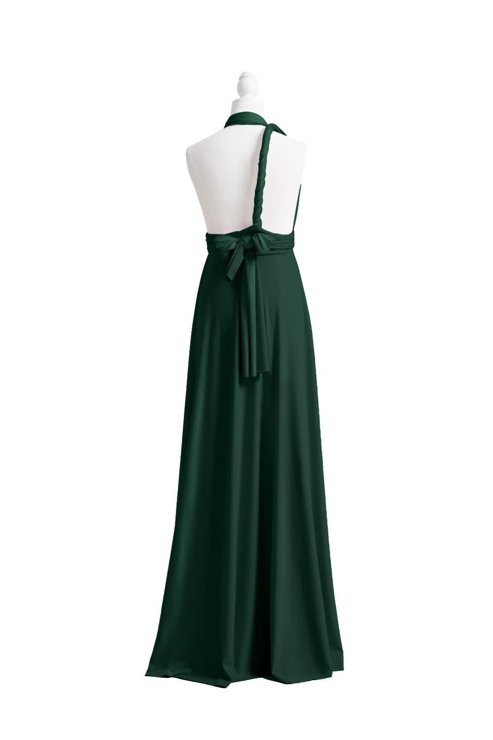 72 Styles Convertible Infinity Dress with Bandeau - Multi-Way Bridesmaid Dress for Weddings & Special Events - Plus Size Long Twist Wrap Dress for Women - Perfect for Parties, Prom & Formal Occasions