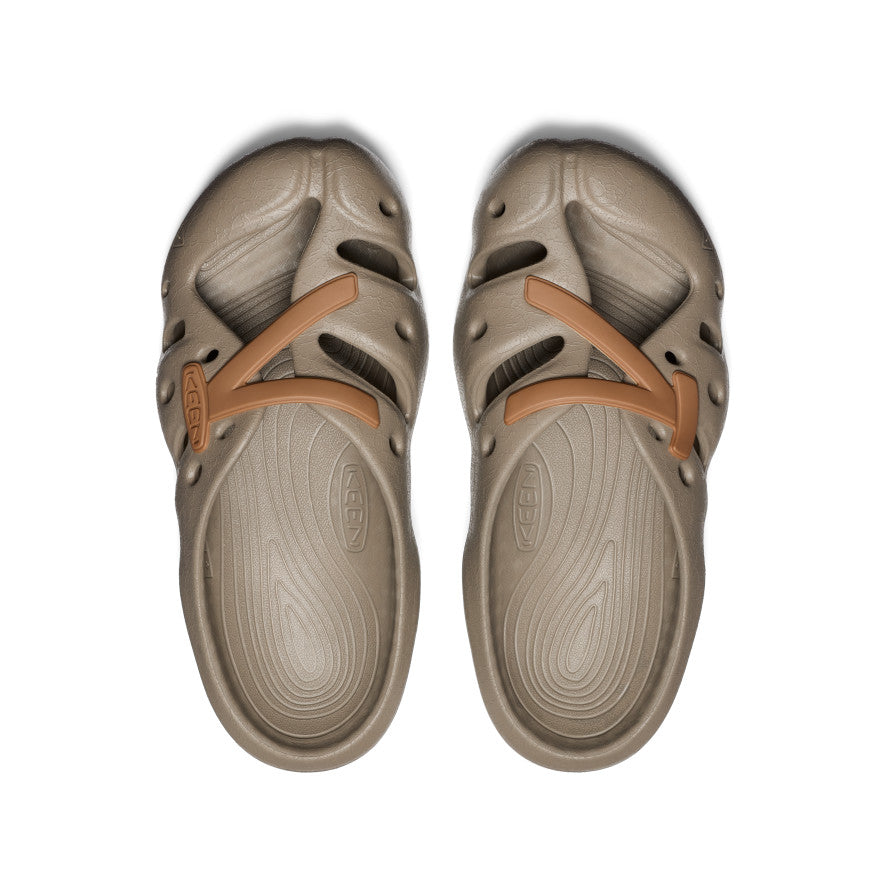 Unisex Yogeez Clog - Comfortable Slip-On Shoes for Men & Women | Brindle/Chipmunk Color | Perfect for Garden, Beach, and Casual Wear