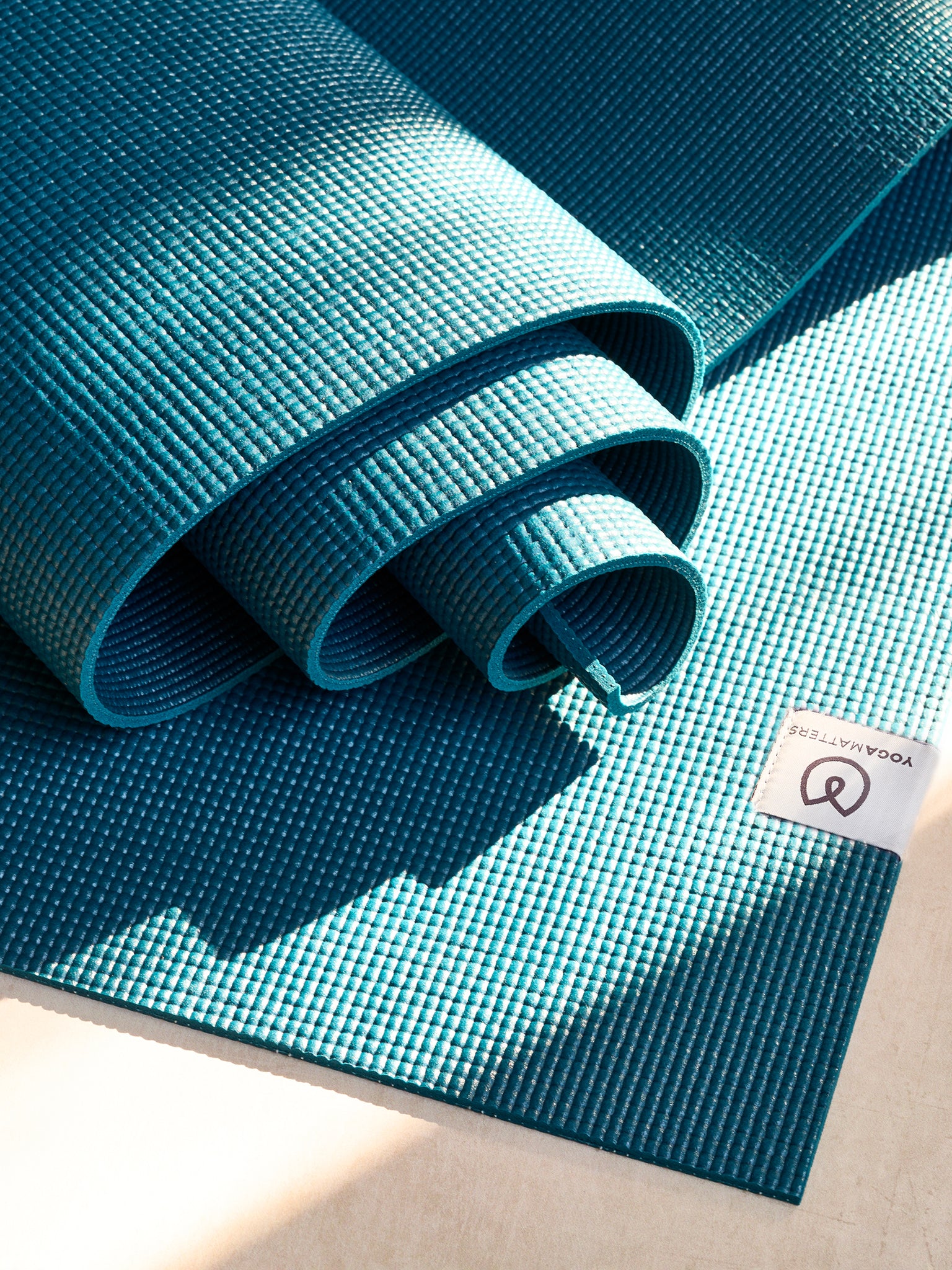 Yogamatters Sticky Yoga Mat - Non-Slip Eco-Friendly Exercise Mat for Yoga, Pilates & Home Workouts - Perfect for Beginners & Professionals