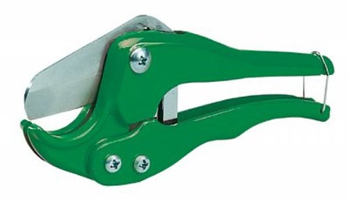 Greenlee 332-864 1-1/4 Inch Max PVC Pipe Cutter - Heavy Duty Plastic Tubing Cutting Tool for Plumbing, Electrical Conduit, and DIY Projects
