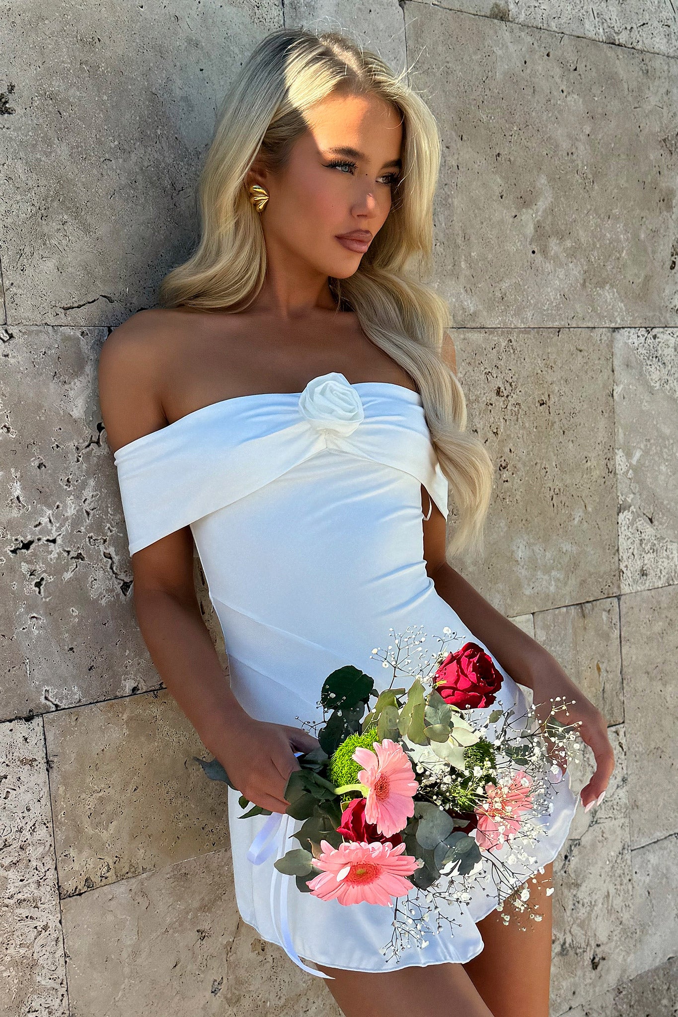 Kirsten Dress - Elegant White Summer Dress for Women | Perfect for Weddings, Parties & Beach Vacations
