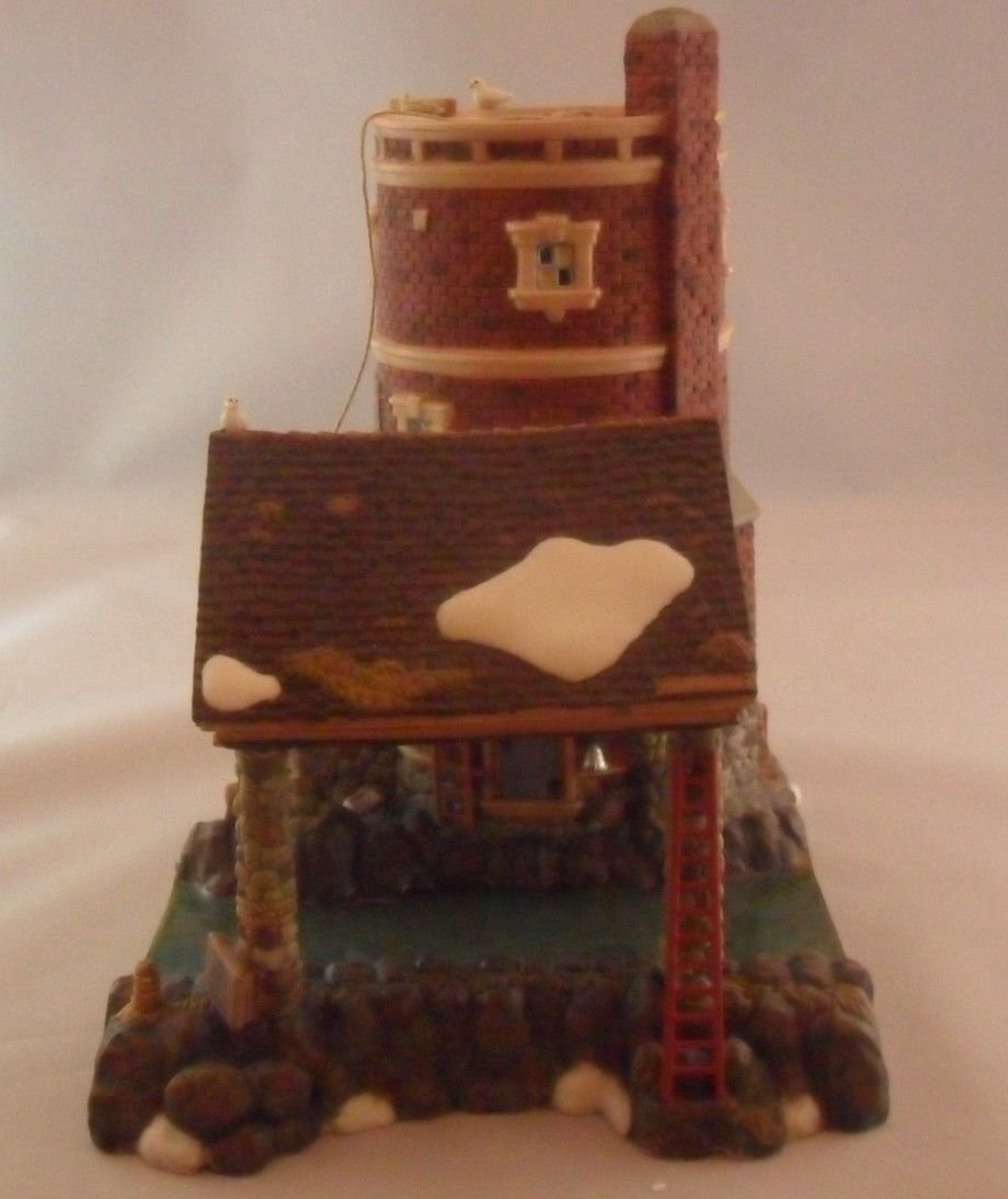 Department 56 St. Ives Lock House Collectible Village Building - Christmas Village Display, Holiday Home Decor, Winter Wonderland Scene