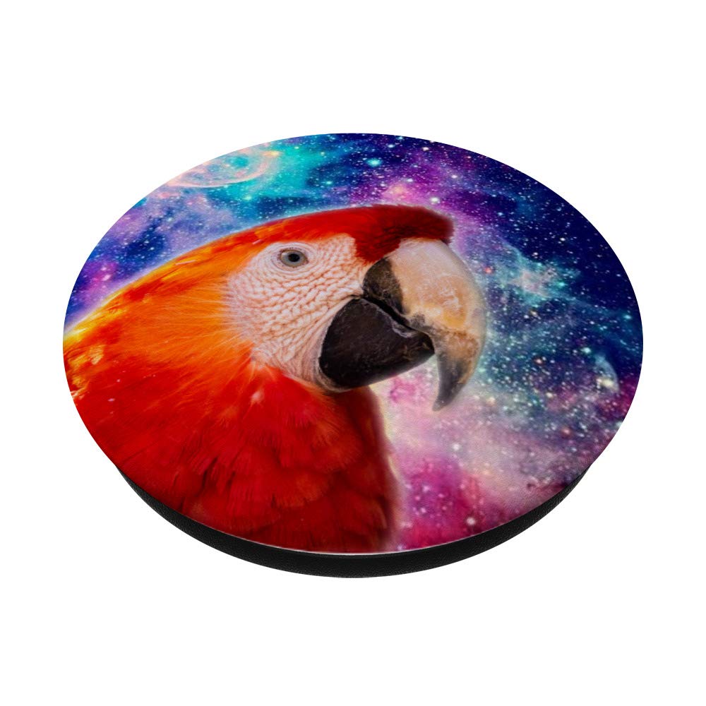 Colorful Parrot Phone Stand Holder - Cute Bird Design for Desk & Tabletop - Perfect for Watching Videos, Reading & Video Calls