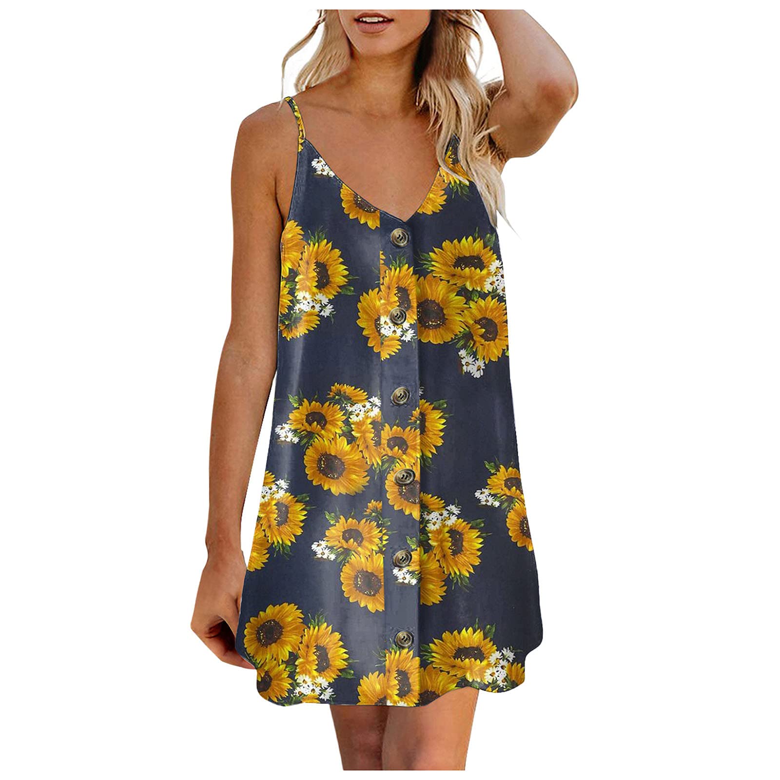 Women's Casual Mini Dresses - Summer Off Shoulder Boho Beach Cover Up Dress with Halter Neck | Perfect for Vacations, Pool Parties & Tropical Getaways