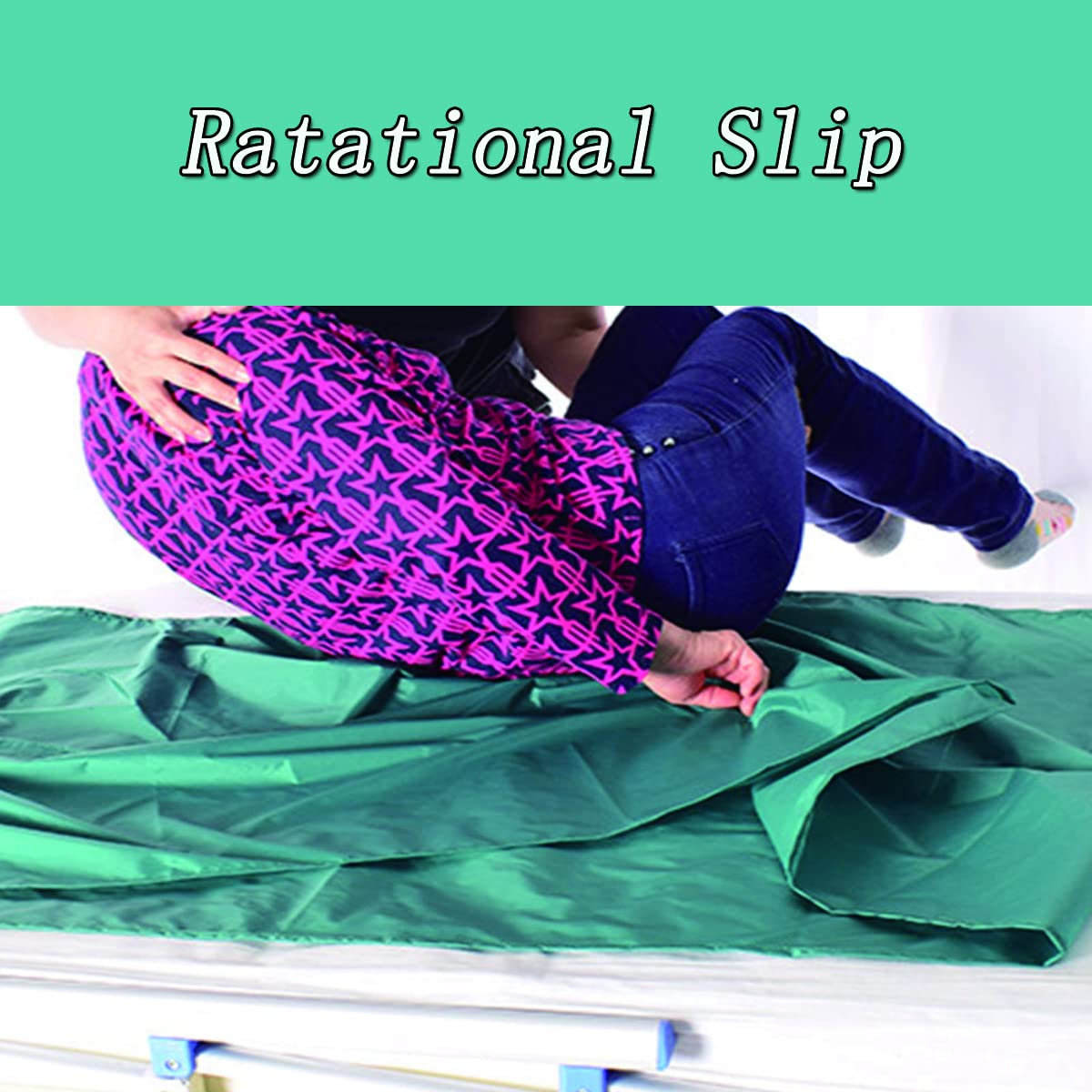 Tubular Slide Sheet for Moving Patients - Nylon Fabric Reusable & Washable Transfer Board (45