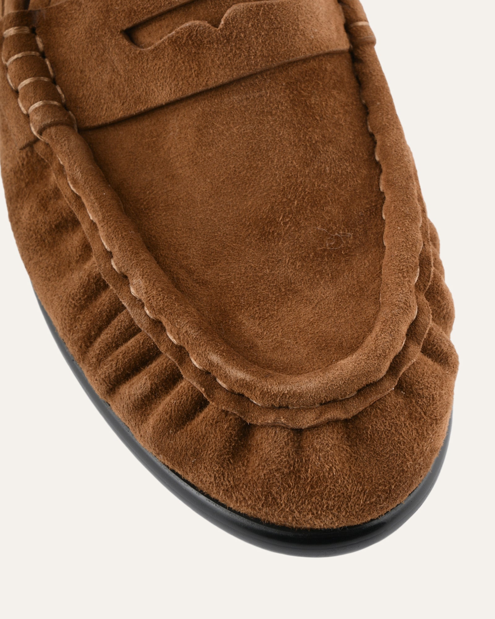 Myrtle Loafers in Biscuit Suede - Comfortable & Stylish Slip-On Shoes for Men & Women | Perfect for Casual Wear, Office & Travel