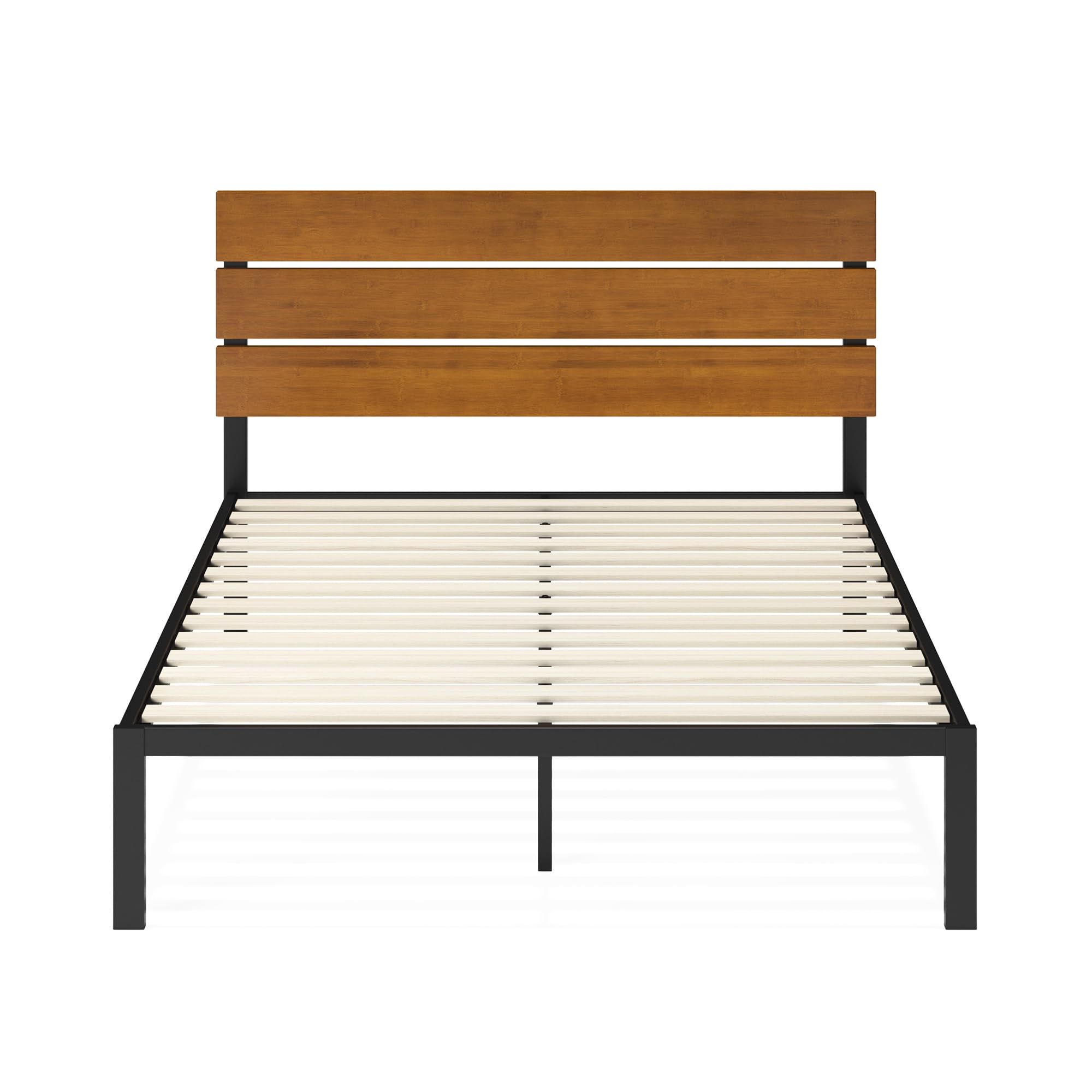 ZINUS Paul Bamboo Platform Bed Frame - Full Size, Easy Assembly for Bedroom