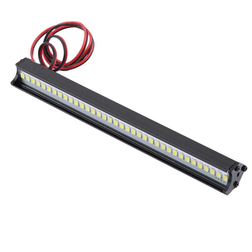 Ichiias Bright Roof LED Light Bar Kit - High Simulation ABS RC Car Lamp for Crawler, Remote Control Vehicles, Off-Road Adventures & Night Driving
