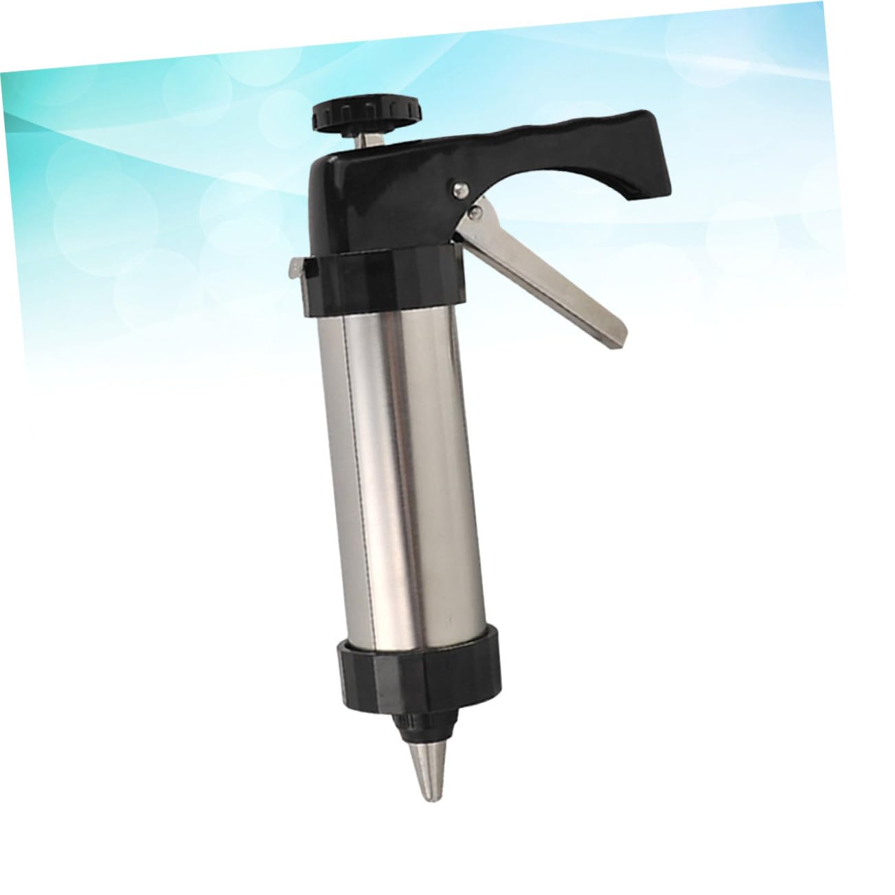 Uonlytech Stainless Steel Cookie Press Kit - Manual Churros Maker, Biscuit & Spritz Cookie Press for Sugarcraft - Perfect for Baking Cookies, Churros, and Pastries at Home