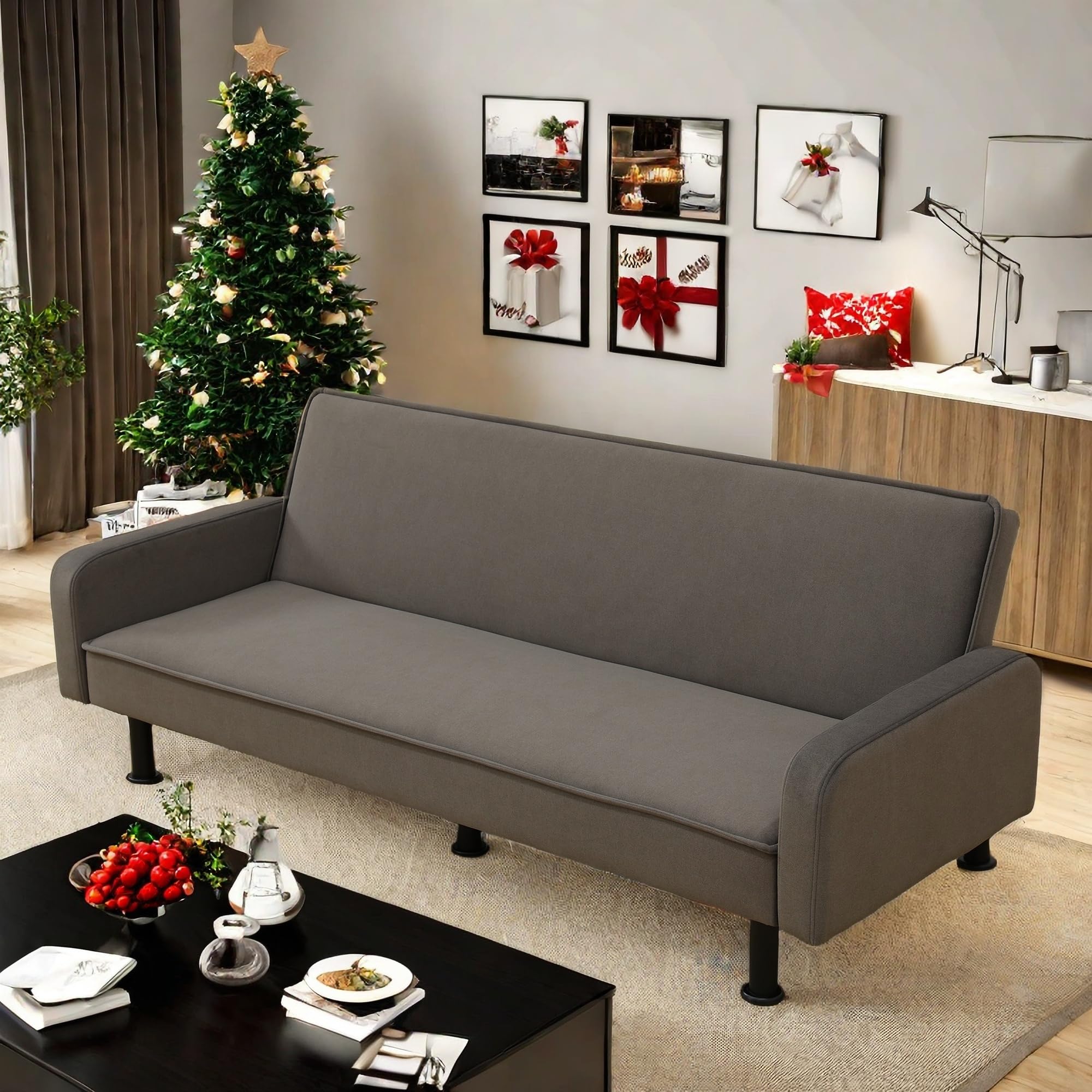 Convertible Futon Sofa Bed - 77