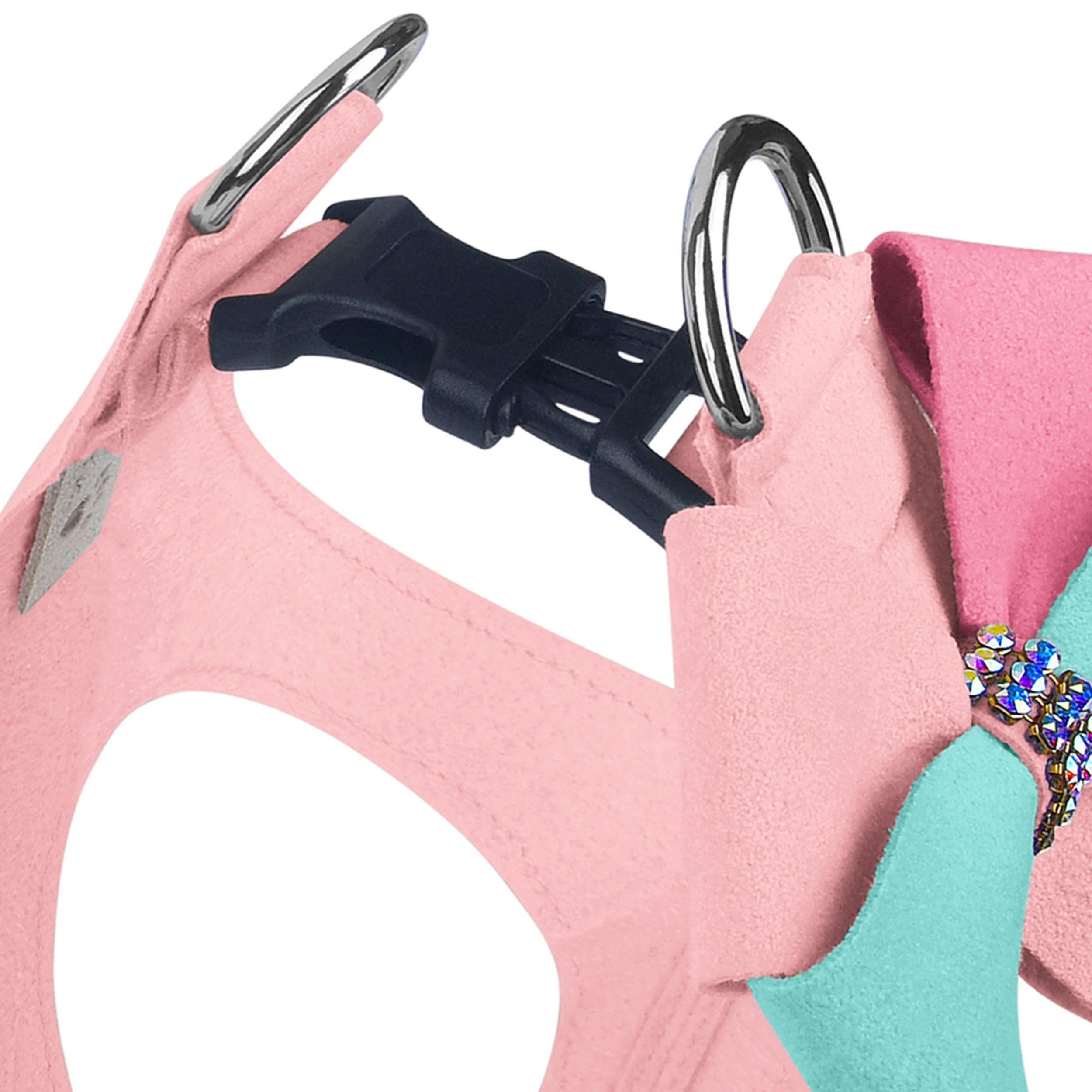 Premium Cotton Candy Step-In Dog Harness - Soft & Adjustable for Small to Medium Dogs - Perfect for Walks, Training & Outdoor Adventures