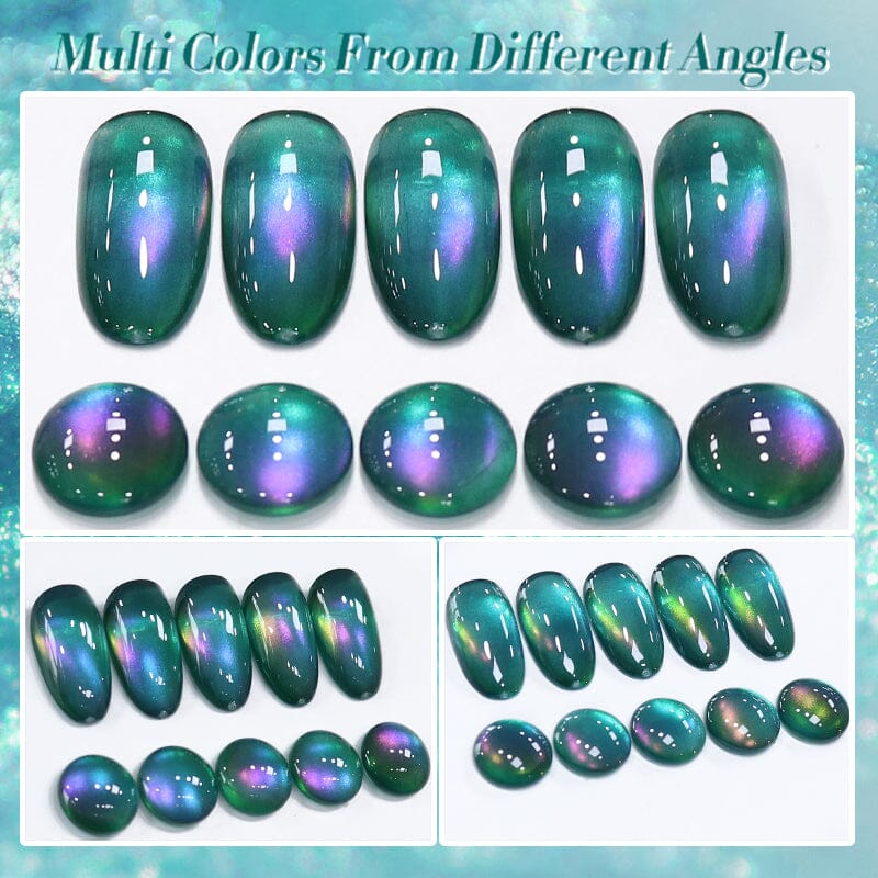 MY25 Dreamy Sea Cat Magnetic Gel Polish - 10ml Long-Lasting Nail Polish for Stunning Cat Eye Effect - Perfect for Manicures, Pedicures, and Nail Art Designs