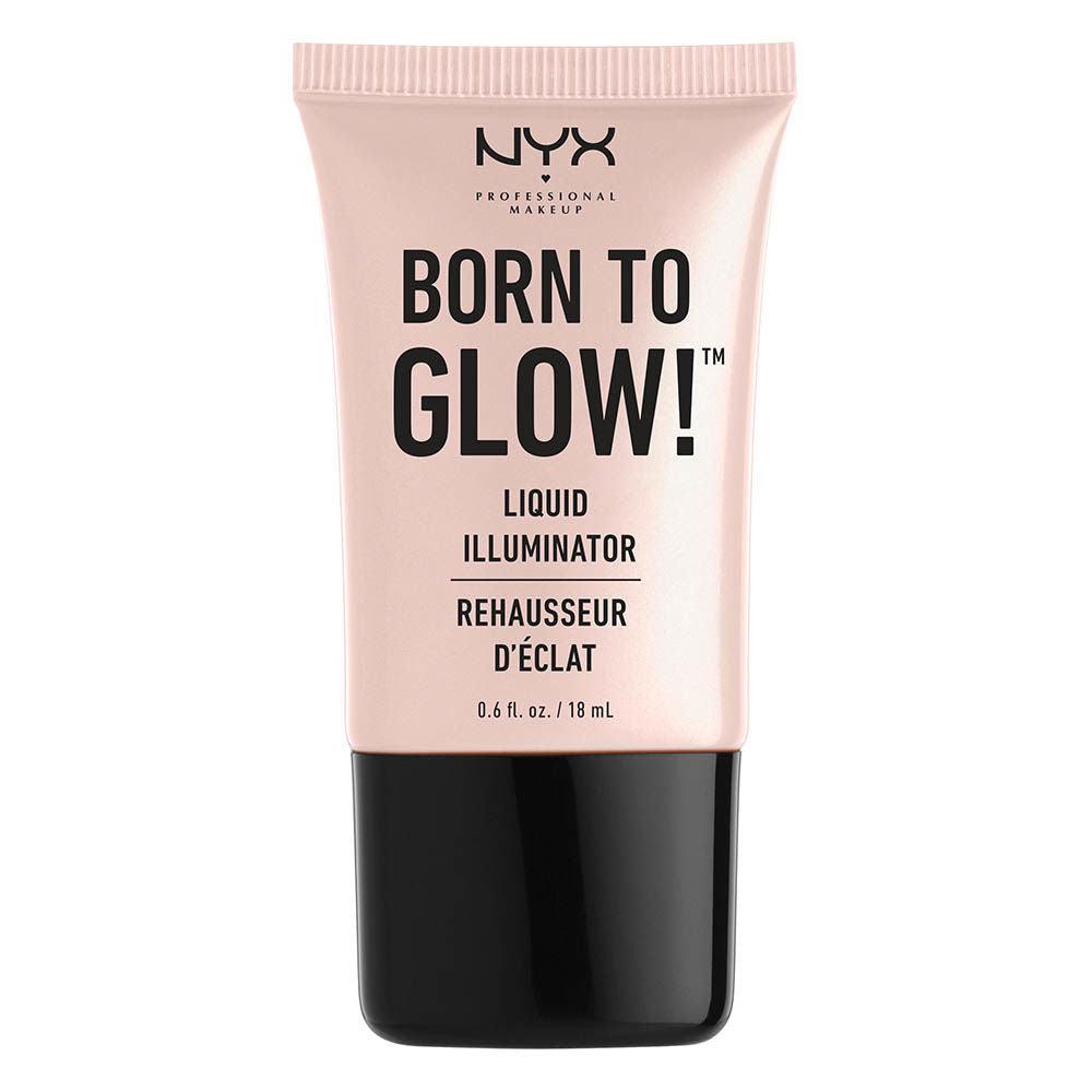 NYX Born To Glow Liquid Illuminator - Radiant Liquid Highlighter for Face & Body - Perfect for Makeup, Contouring & Special Occasions