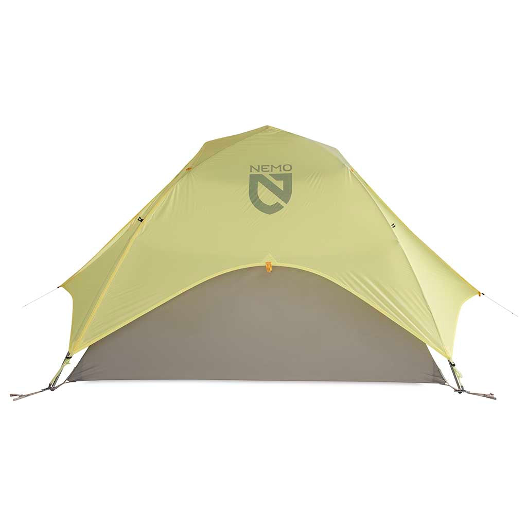 Mayfly Osmo 2P Tent - Lightweight Backpacking Tent for Camping & Hiking, Waterproof & Windproof, Citron Mango Color - Perfect for Outdoor Adventures & Family Camping Trips