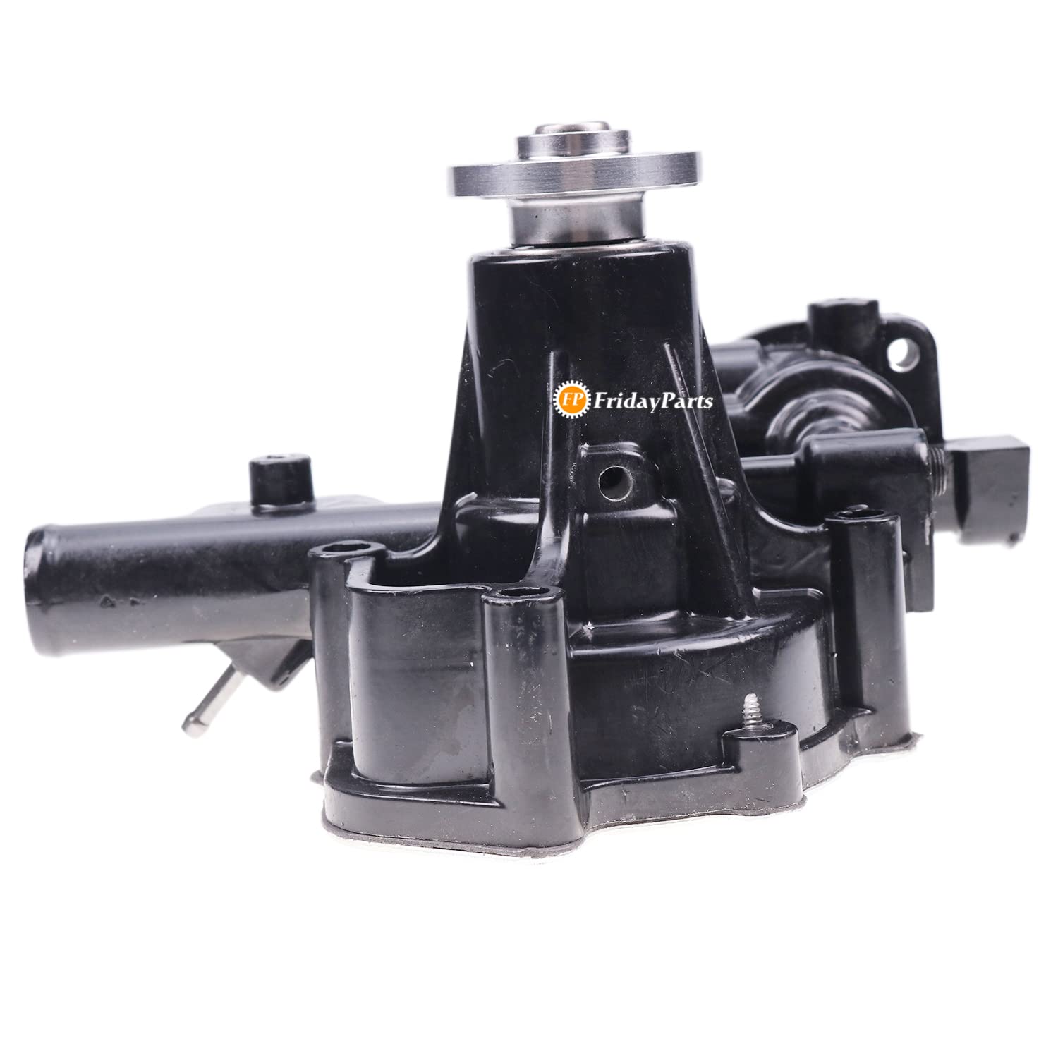 FridayParts AM882090 Water Pump with Gasket - Compatible Replacement for John Deere Excavator Models 27D 35D 50D - Heavy Duty Construction Equipment Parts for Excavator Maintenance & Repair