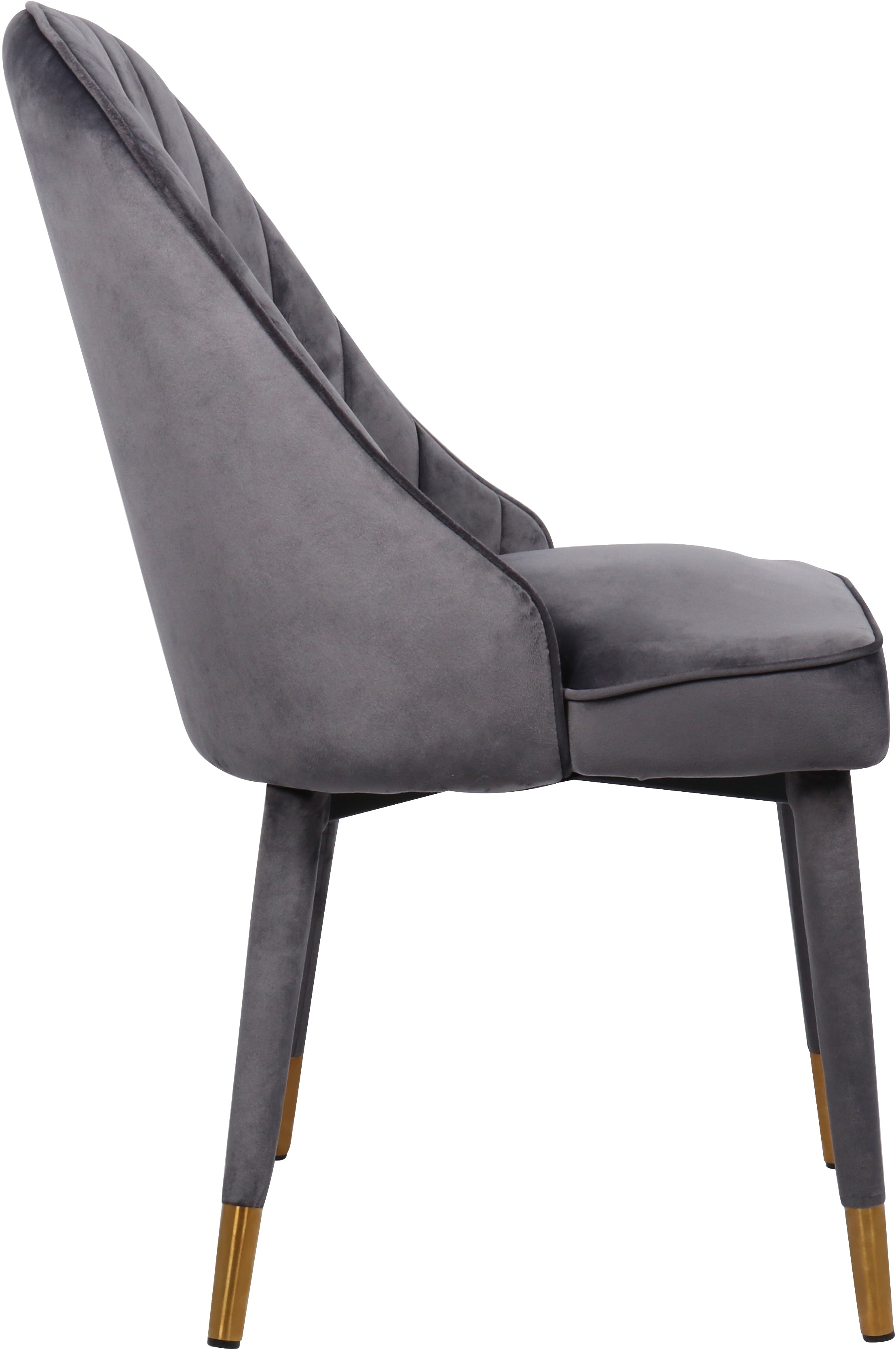 Luxury Belle Velvet Dining Chairs - Soft Upholstered Modern Accent Chairs for Dining Room, Kitchen, or Office - Elegant Home Decor & Comfortable Seating Solution